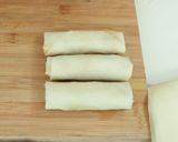 Foto langkah ke 8 dari resep Lumpia Ayam Jamur Devina Hermawan.