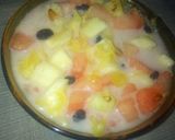A picture of step 1 of Fruit salad.