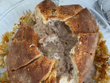 Pão alentejano recheado com atum
