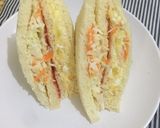 Foto langkah ke 5 dari resep Inkigayo sandwich / sandwich idol korea 🥪.