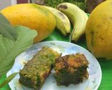 A picture of step 5 of Mango banana cake.