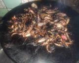 A picture of step 2 of Black chicken masala.