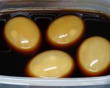 A picture of step 5 of Easy Marinated Eggs (Ajitama).