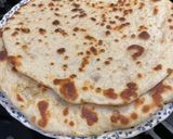 A picture of step 6 of Greek pita bread.