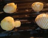 A picture of step 3 of Oven Roasted Potatoes with Cheese.