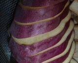 A picture of step 1 of Sweet Potato Tempura.