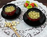 Hình bước làm 2 của món Chè hạt sen, táo đỏ, kỳ tử, rong sụn