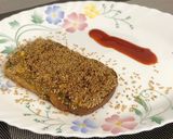 A picture of step 13 of Veg Sesame Toast.