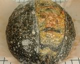 Foto langkah ke 25 dari resep Pandan Charcoal Sourdough Bread (88% - Oven Tangkring).