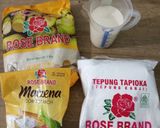 Foto langkah ke 1 dari resep Mochi Wafer Caramel (tanpa tepung ketan).