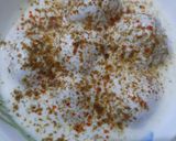 A picture of step 5 of Dahi Vada.
