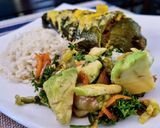 Foto del paso 7 de la receta: PEPINO🥒de Agua, (Caigua) relleno con Pollo🐤...!