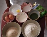 Foto langkah ke 1 dari resep Bolu Kukus Matcha.