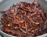 รูปขั้นตอนการทำที่ 3 ของ น้ำพริกเห็ดหอมเจ