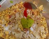 A picture of step 2 of Instant Street-Style Chana Jor Bhalla Chat evening snack recipe all time favourite.