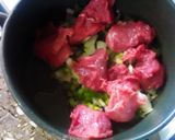 Foto del paso 3 de la receta: Fideos moñito c/salsa de carne 🍝+🐄