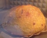 Foto langkah ke 21 dari resep Kunyit Chili Flakes Cheese Sourdough Bread (Open Bake Method).