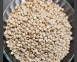 A picture of step 1 of Jower masala paniyaram.