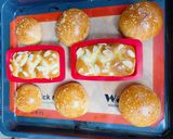 Hình bước làm 11 của món Brioche 3 kiểu 😋