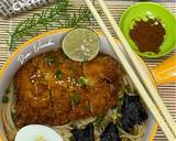 Cara Membuat Mie Ramen Chicken Katsu 6