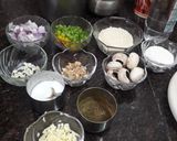 A picture of step 1 of Stuffed Cheesy Mushroom.