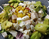 Foto del paso 1 de la receta: Ensalada pavo, queso y aguacate