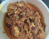 A picture of step 6 of Eggplant bhartha bengan bhartha.