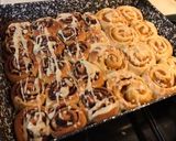 Cinnamon rolls- fehércsokoládéval recept fázis 3 fotója
