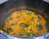 A picture of step 5 of Ribollita - rich man's poor man's soup.