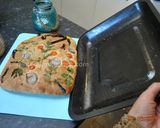 A picture of step 9 of No Knead Gardenscape Bread.