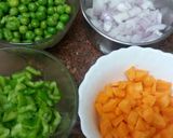 A picture of step 2 of Vegetables cutlets.