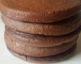 Foto langkah ke 6 dari resep Pancake Montok Dobel Chocholate.