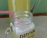 A picture of step 9 of Pineapple and Mint Agua Fresca.