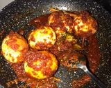 Foto langkah ke 3 dari resep Telur bumbu merah pedas✨.