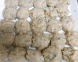 A picture of step 12 of Yakitori-Style! Fluffy & Tender Chicken Tsukune.