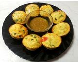Foto del paso 4 de la receta Pastelitos Cupcakes de Verduras con Salsa de Miel y mostaza