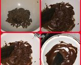 A picture of step 1 of Expresso choclate chips & rice crums cookies.