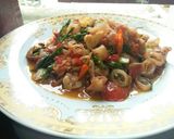 Foto langkah ke 2 dari resep Cumi asin cabe ijo😱.