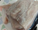 A picture of step 1 of Milkfish Steak.