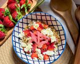 Foto del paso 3 de la receta: Ensalada de lentejas con arroz y fresas