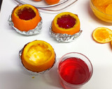 Foto del paso 3 de la receta: Naranjas de Halloween 🎃 (con relleno de gelatina)