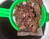 A picture of step 2 of Doum palm tea (shayin goruba).
