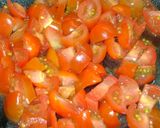 Foto del paso 6 de la receta: Canoas de pollo, tomate y pickles
