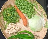 A picture of step 2 of VEG. Masala Idly.