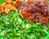A picture of step 4 of Irish potato pot.