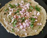 A picture of step 4 of Moth ridge gourd dosa.