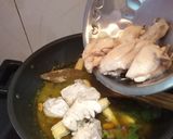 বেবিকর্ন পালক চিকেন (babycorn palak chicken recipe in Bengali) রেসিপি ধাপ - 4 ছবি