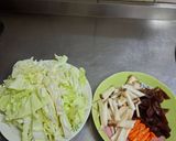 ［在家也能做］素食什錦羹的食譜步驟1照片