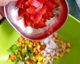 A picture of step 3 of Roasted mix vegetable bhakhri.