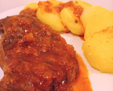 Foto del paso 4 de la receta: Tortuguita agridulce con papas selladas
